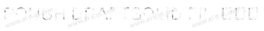 Rough DraftSolid Fil字体转换